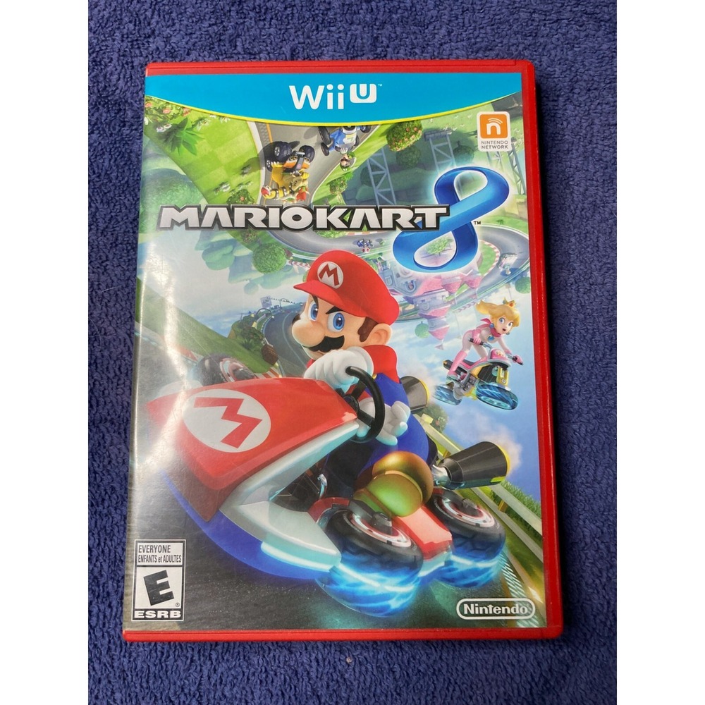 Mario Kart 8 Wii U 2014 Complete Tested Circuit Racing Racer Race